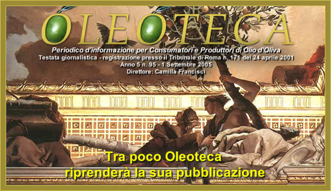 oleoteca rivista informazioni fiere e consorzi produttori olio d'oliva